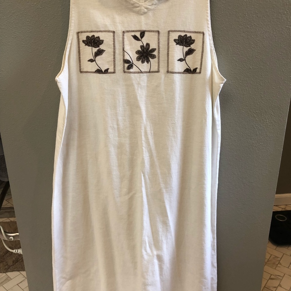Cotton shift dress